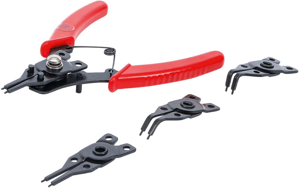 Produktbild BGS Diy Sprengringzange mit auswechselbaren Köpfen 160 mm 5 teilig bild 2