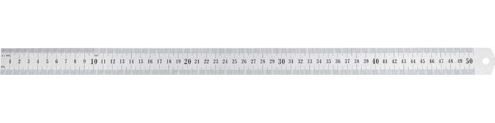 Produktbild BGS Diy Stahl Maßstab biegsam Edelstahl rostfrei 0,5 meter