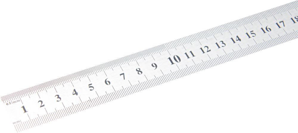 Produktbild BGS Diy Stahl Maßstab biegsam Edelstahl rostfrei 1 meter bild 2