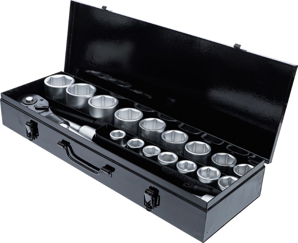 Produktbild Steckschlüssel Satz Antrieb 3/4 Zoll 19 - 50 mm 20 teilig bild 4