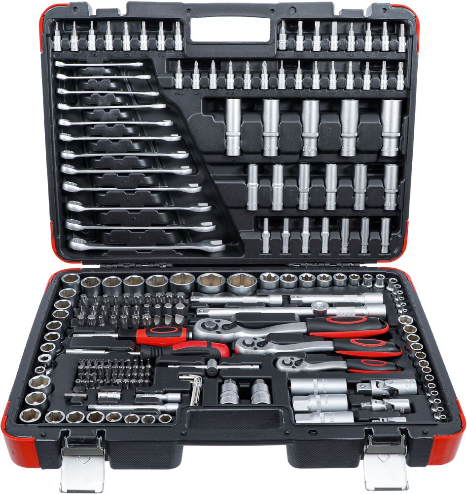 Produktbild BGS Diy Steckschlüssel Satz 216 teilig Antrieb 6,3 mm / 10 mm / 12,5 mm