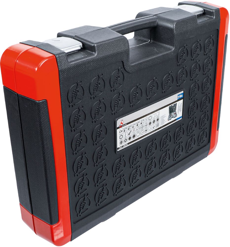 Produktbild BGS Diy Steckschlüssel Satz 216 teilig Antrieb 6,3 mm / 10 mm / 12,5 mm bild 7