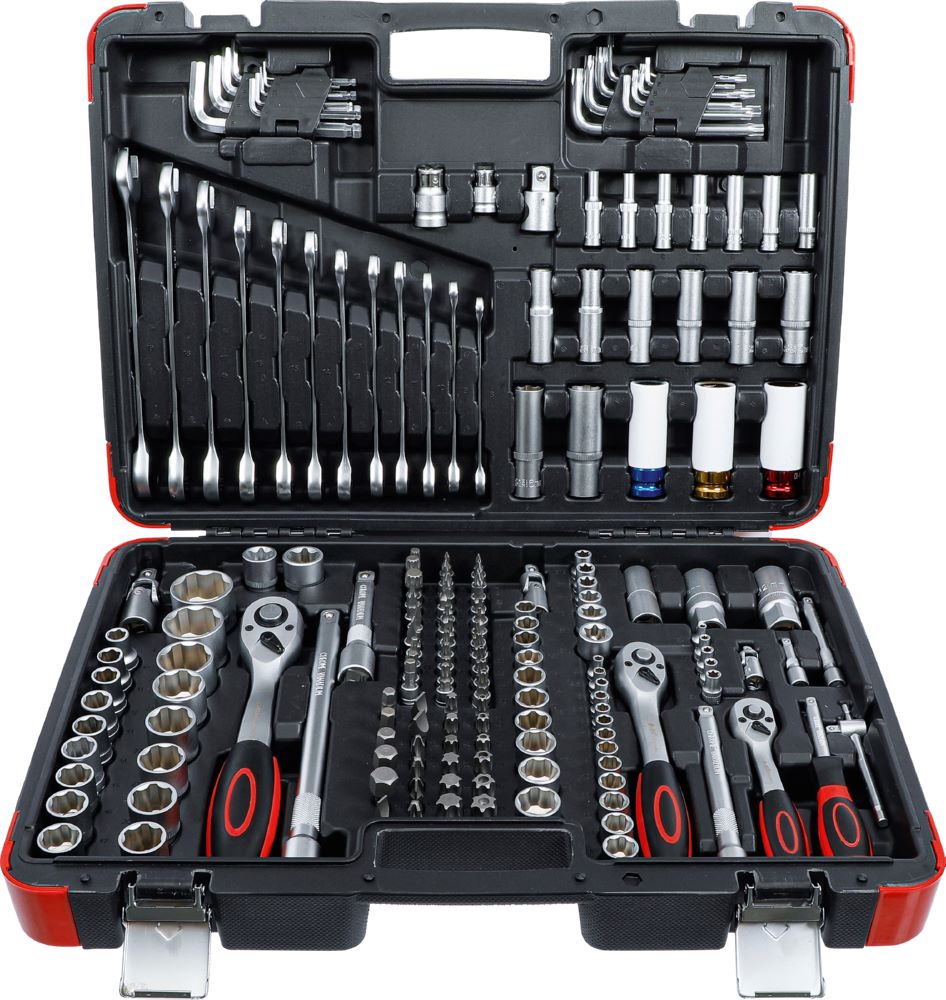 Produktbild BGS Diy Steckschlüssel Satz 176 teilig Antrieb 6,3 mm / 10 mm / 12,5 mm