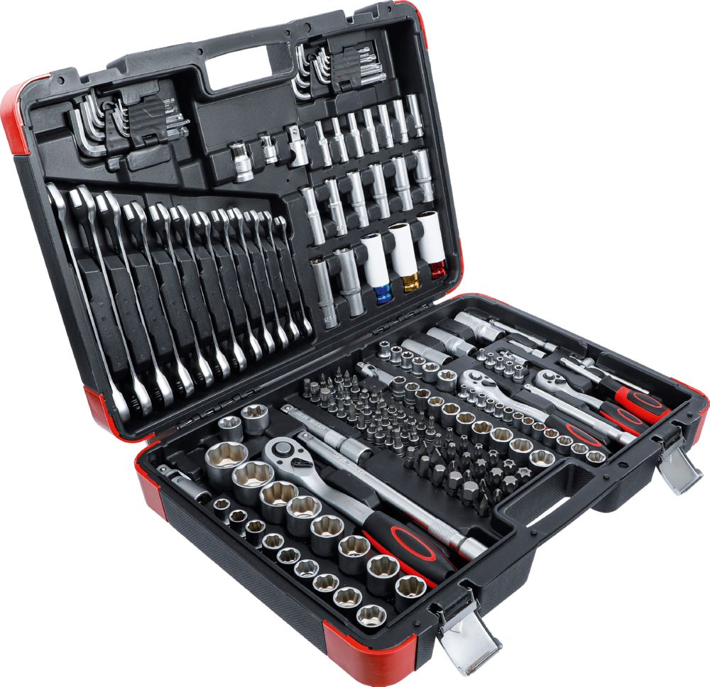 Produktbild BGS Diy Steckschlüssel Satz 176 teilig Antrieb 6,3 mm / 10 mm / 12,5 mm bild 3