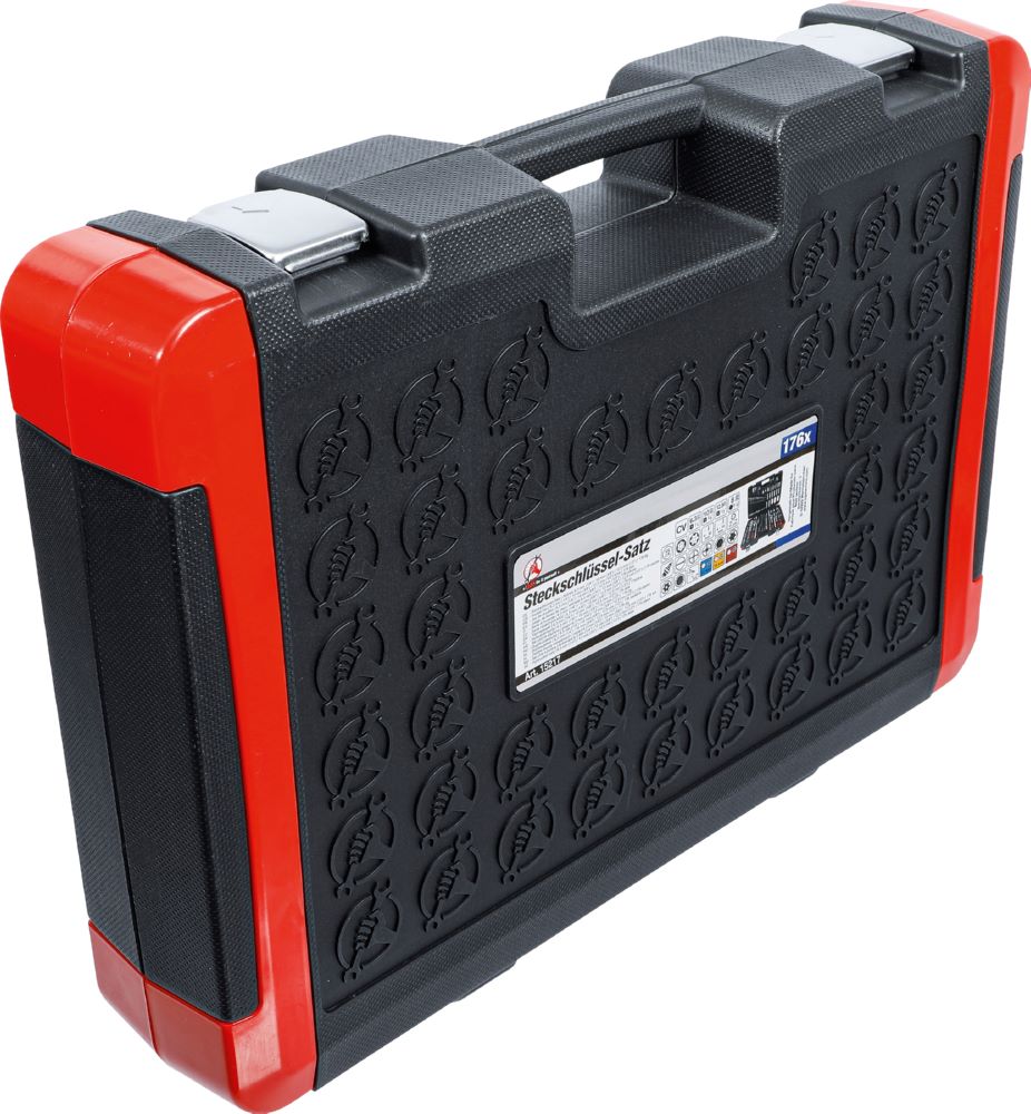 Produktbild BGS Diy Steckschlüssel Satz 176 teilig Antrieb 6,3 mm / 10 mm / 12,5 mm bild 6