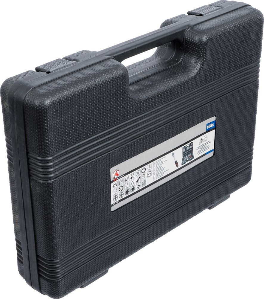 Produktbild BGS Diy Steckschlüssel Satz Antrieb 6,3 mm / 12,5 mm 108 teilig bild 5