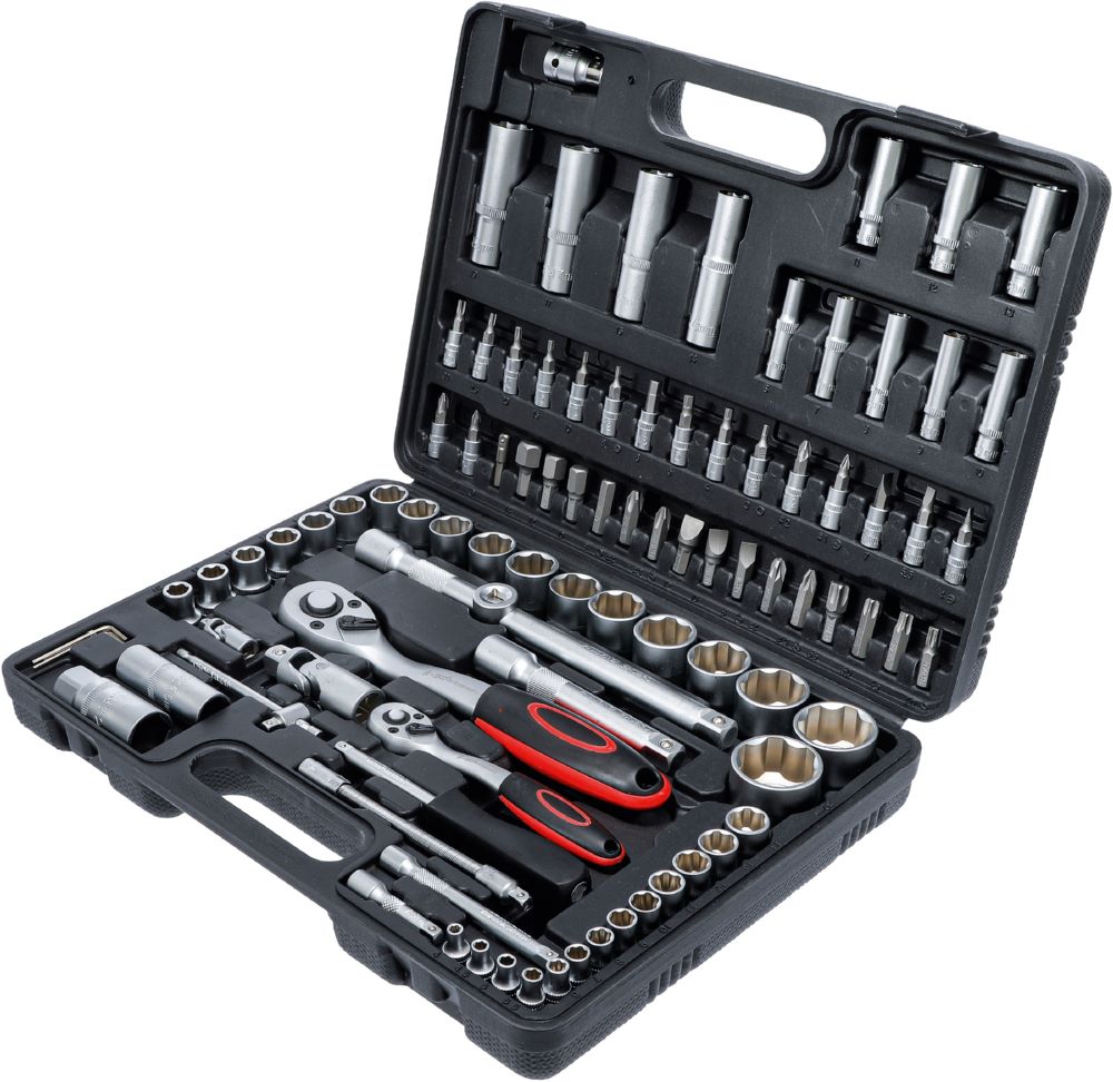 Produktbild BGS Diy Steckschlüssel Satz Antrieb 6,3 mm / 12,5 mm 94 teilig bild 3