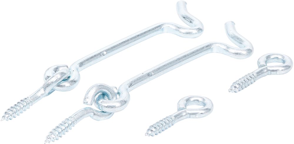 Produktbild BGS Diy Sturmhaken 4,0 x 80 mm 2 teilig