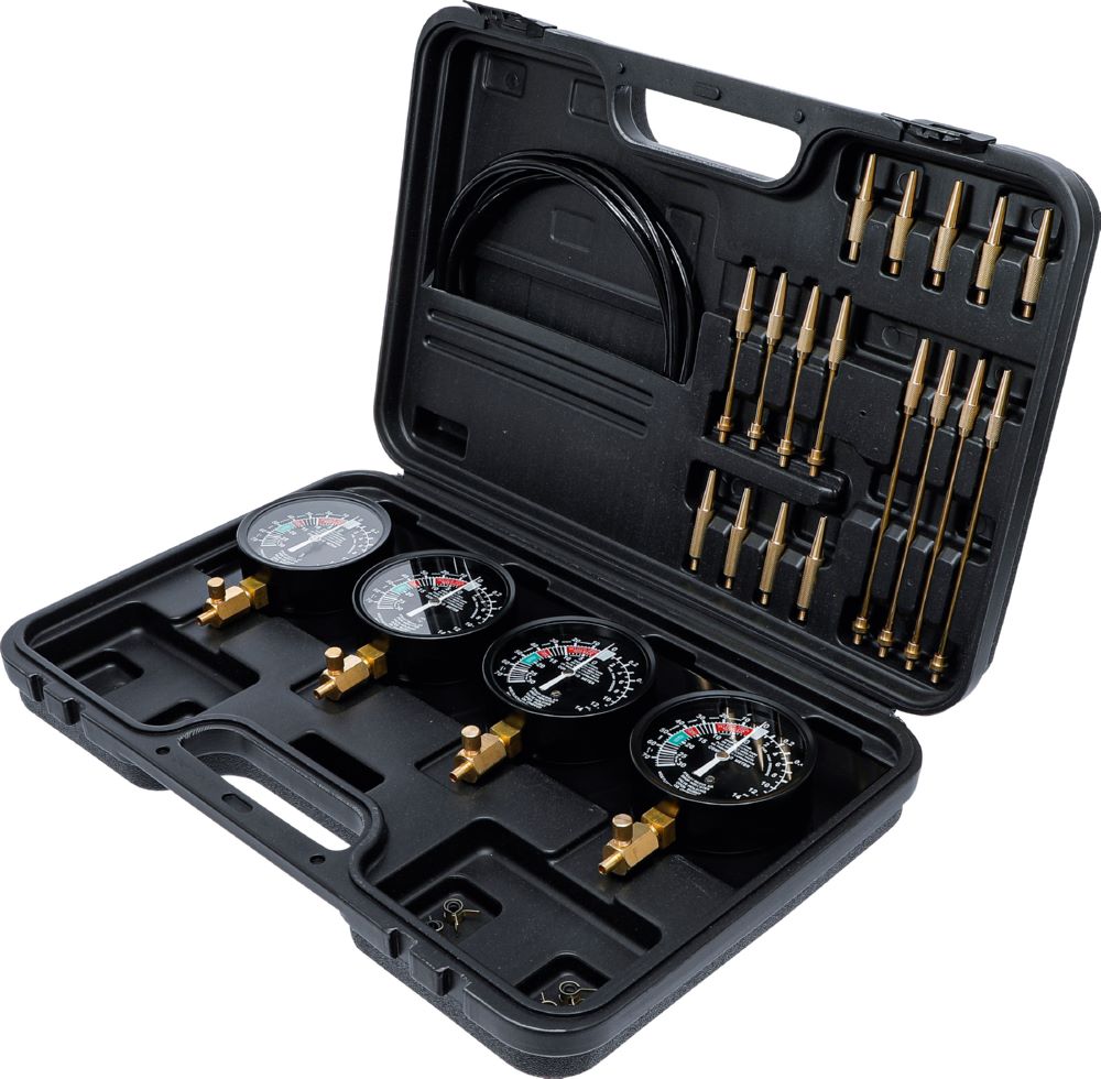 Produktbild BGS Diy Synchron Vergaser Testgerät mit 4 Synchronuhren 26 teilig bild 3