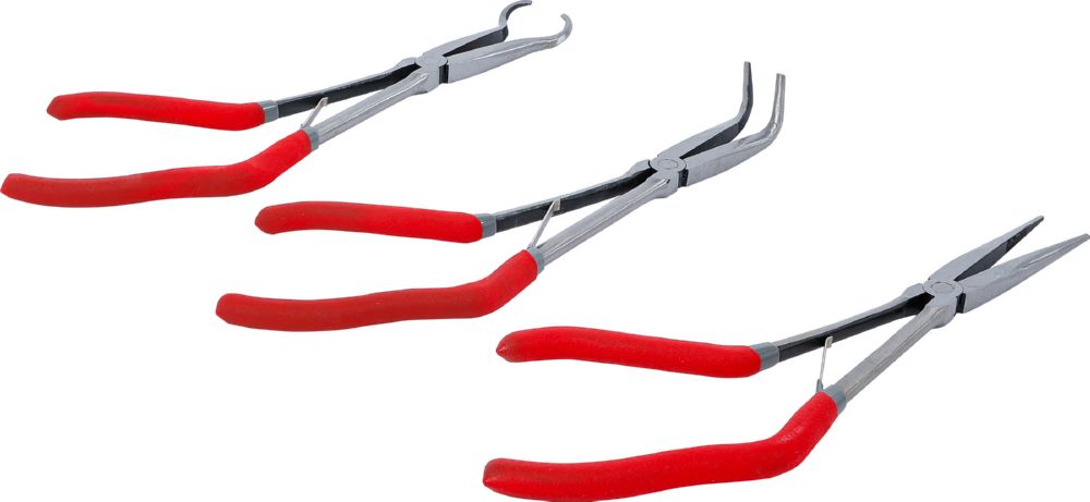 Produktbild BGS Diy Telefon- und Langbeckzangen Satz mit Pistolengriff 275 mm 3 teilig bild 3