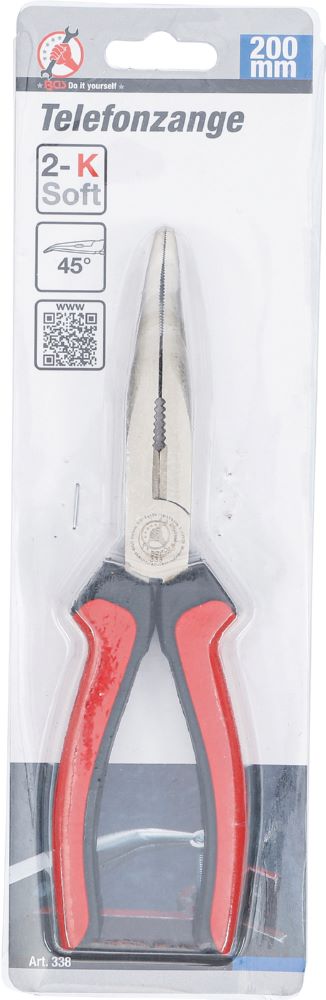 Produktbild BGS Diy Telefonzange gebogen 200 mm bild 4