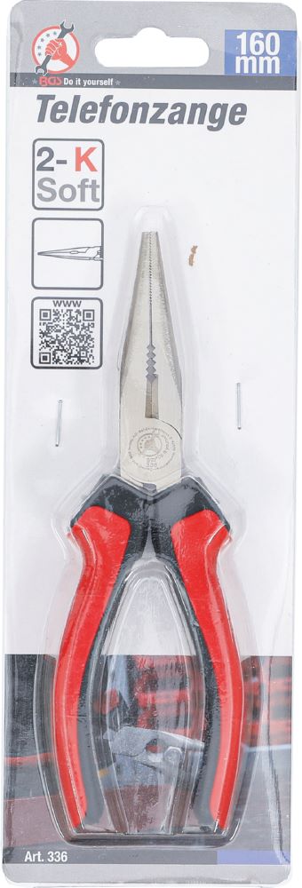 Produktbild BGS Diy Telefonzange gerade 160 mm bild 4