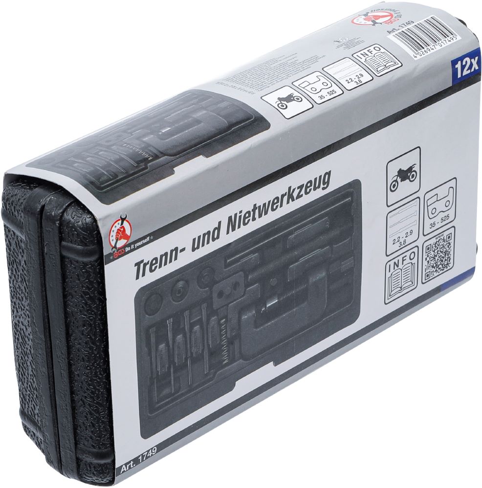 Produktbild BGS Diy Trenn- und Nietwerkzeug für Motorradketten Teilung 35 - 525 bild 6