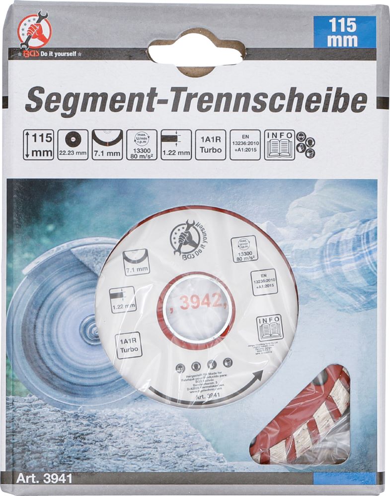Produktbild Turbo Trennscheibe Durchmesser 115 mm bild 3