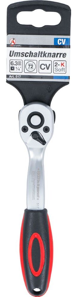 Produktbild Umschaltknarre feinverzahnt 6,3 mm 1/4 Zoll bild 6