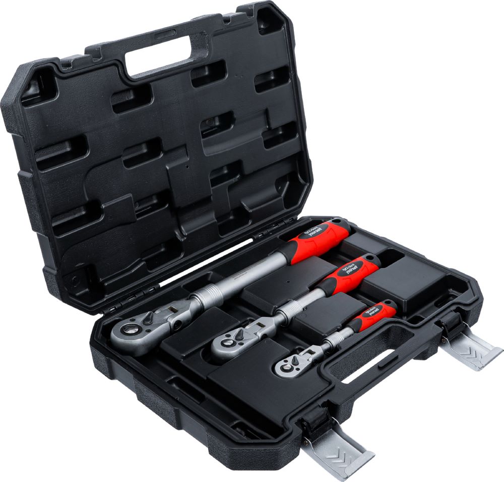 Produktbild Umschaltknarren Satz ausziehbar abwinkelbar 3 teilig bild 7