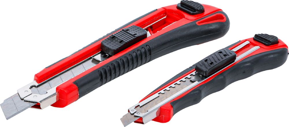 Produktbild BGS Diy Universal Abbrechmesser Satz Klingenbreite 9 / 18 mm 2 teilig