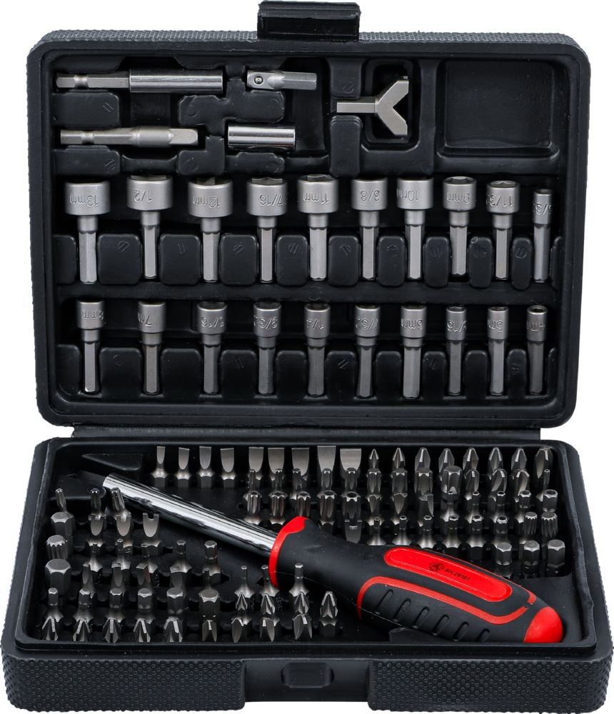 Produktbild BGS Diy Universal Bit Satz Antrieb Außensechskant 1/4 Zoll 122 teilig