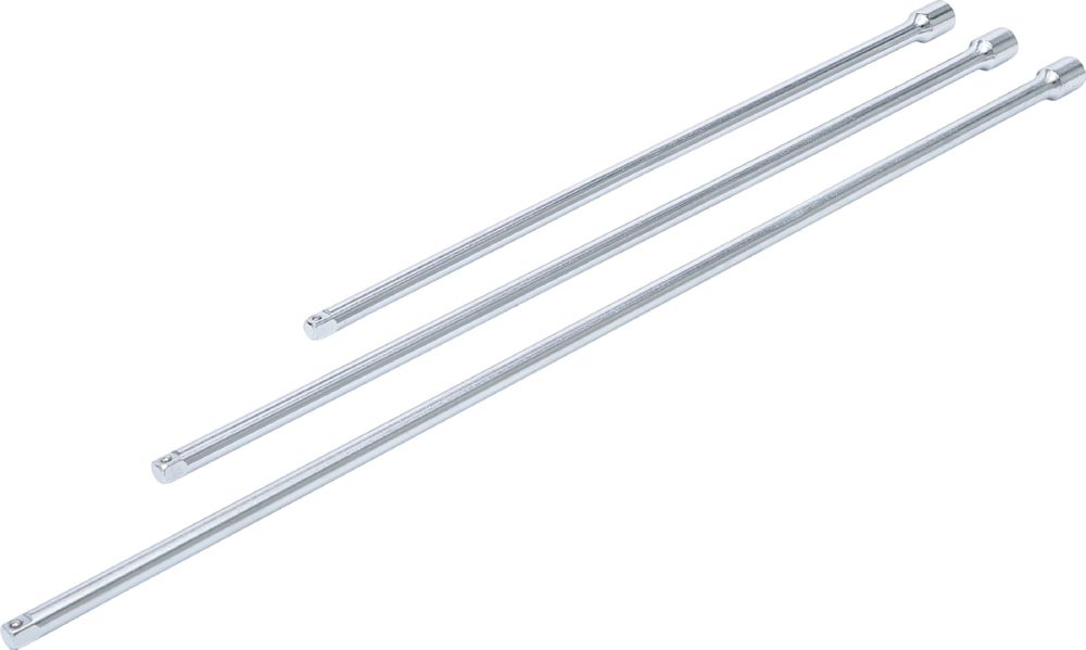 Produktbild BGS Diy Verlängerungs Satz 6,3 mm 1/4 Zoll 300 / 380 / 450 mm 3 teilig