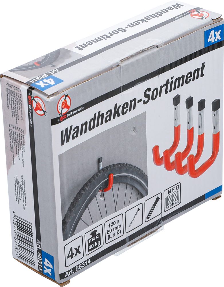 Produktbild Wandhaken Satz 4 teilig bild 5