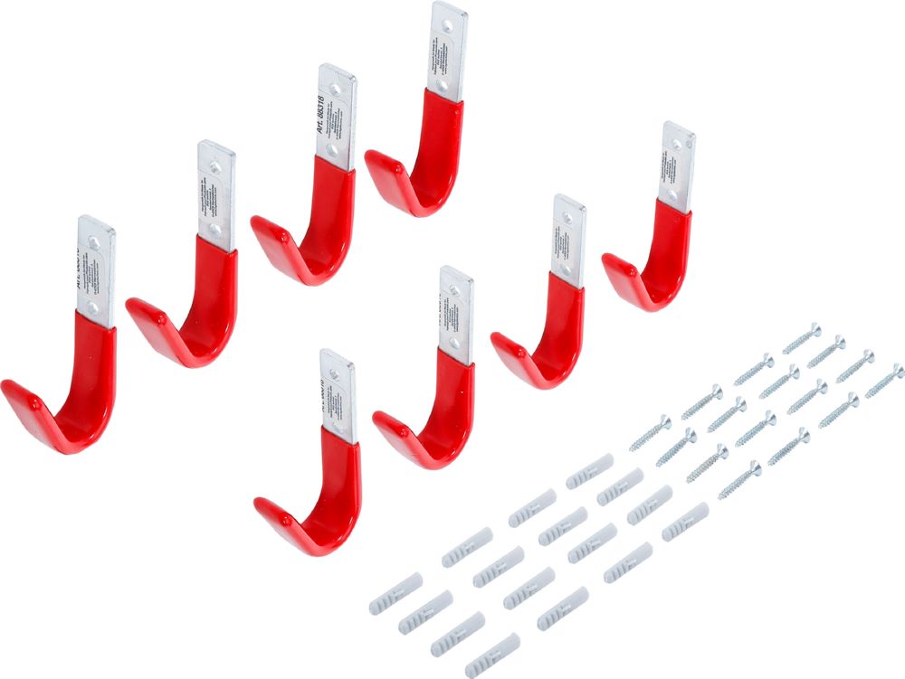 Produktbild BGS Diy Wandhaken Satz 8 teilig