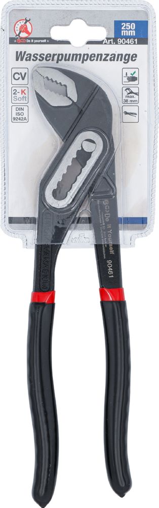 Produktbild BGS Diy Wasserpumpenzange mit Durchsteckgewerbe 250 mm bild 4