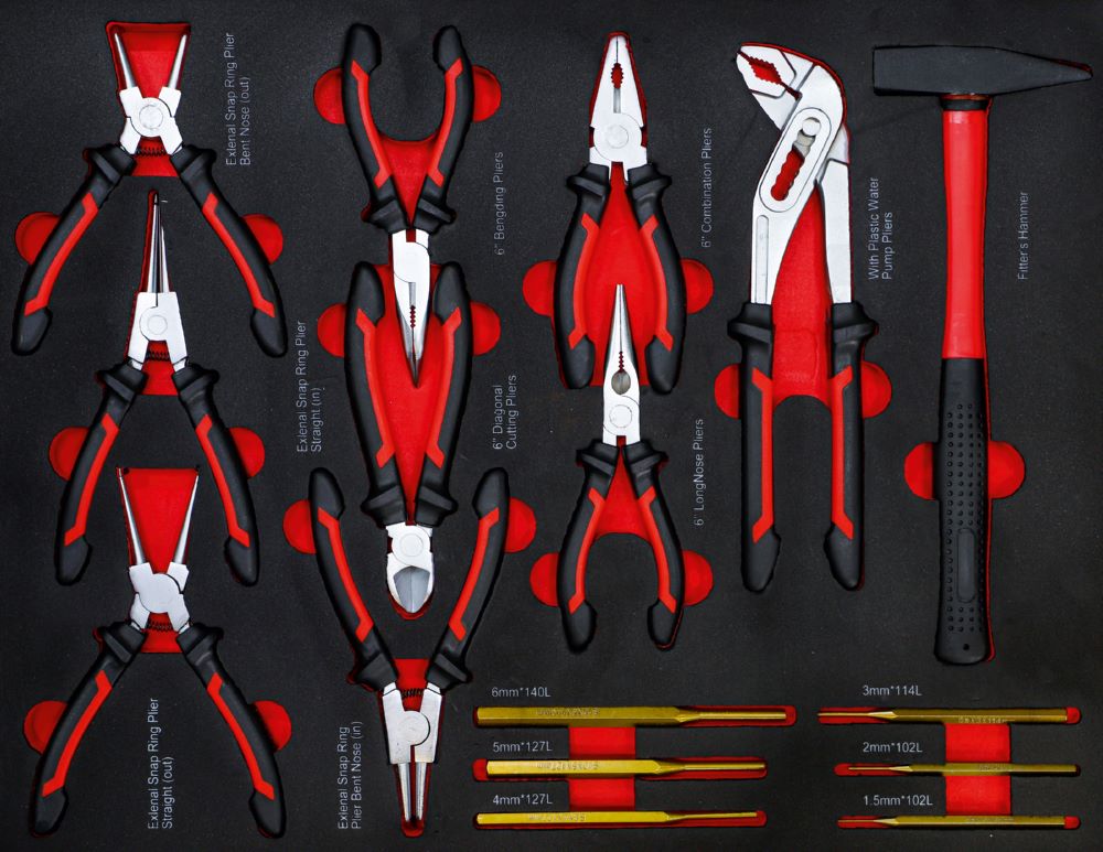 Produktbild BGS Diy Werkstattwagen mit 6 Schubladen 1 Seitentür 158 Teilig bild 6