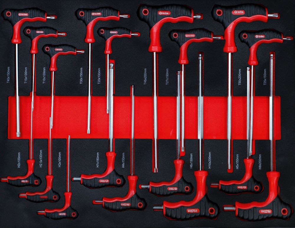 Produktbild BGS Diy Werkstattwagen mit 7 Schubladen und 1 Seitentür 250 teilig bild 7