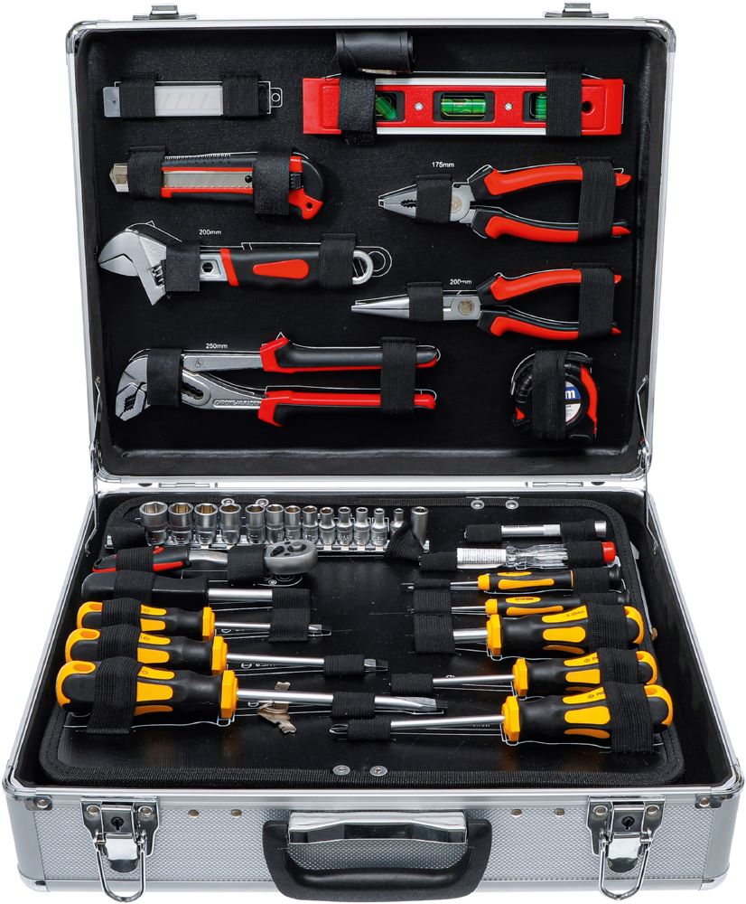 Produktbild BGS Diy Werkzeug Satz im Alukoffer 129 teilig