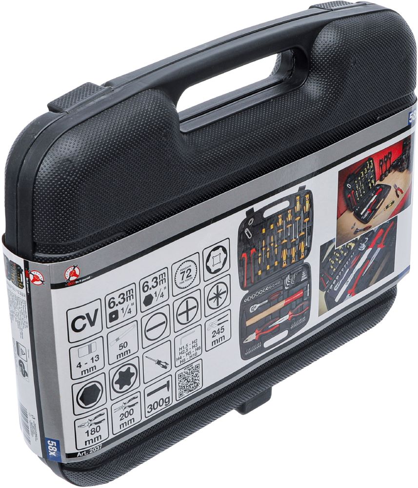 Produktbild Werkzeugkoffer 58 teilig bild 6