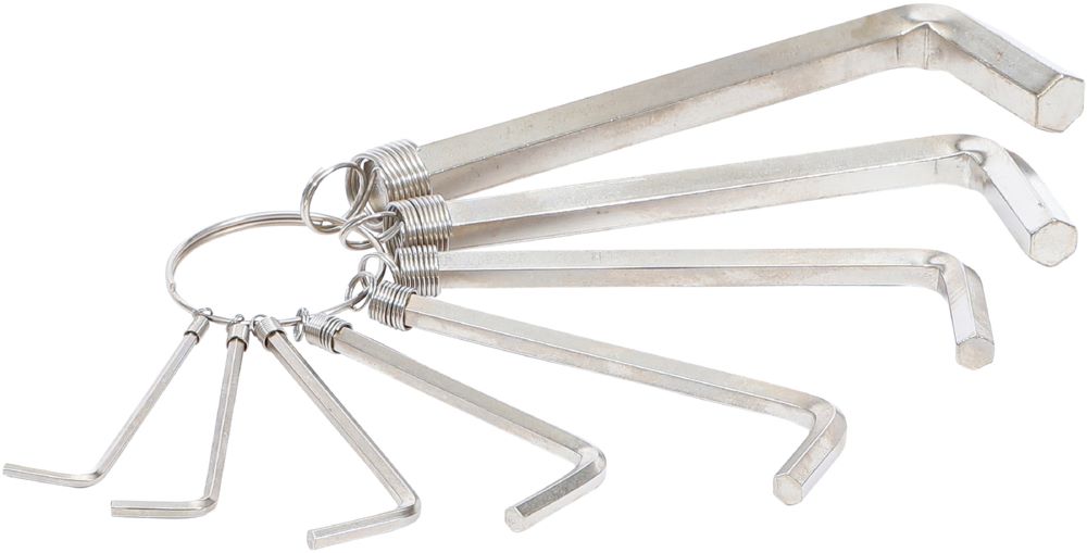 Produktbild BGS Diy Winkelschlüssel Satz Innensechskant 2 - 10 mm 8 teilig