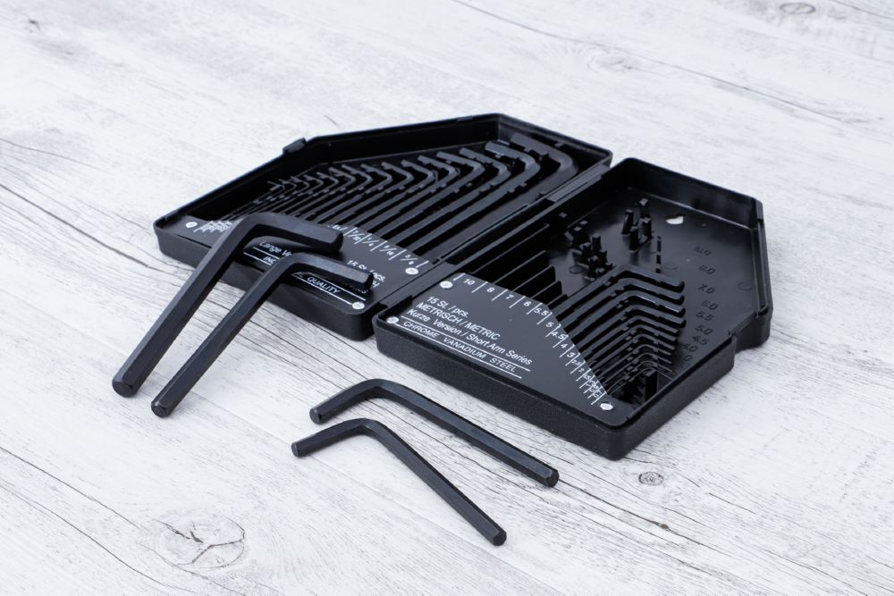 Produktbild BGS Diy Winkelschlüssel-Satz Zollmaße/metrisch Innensechskant 30 teilig bild 4