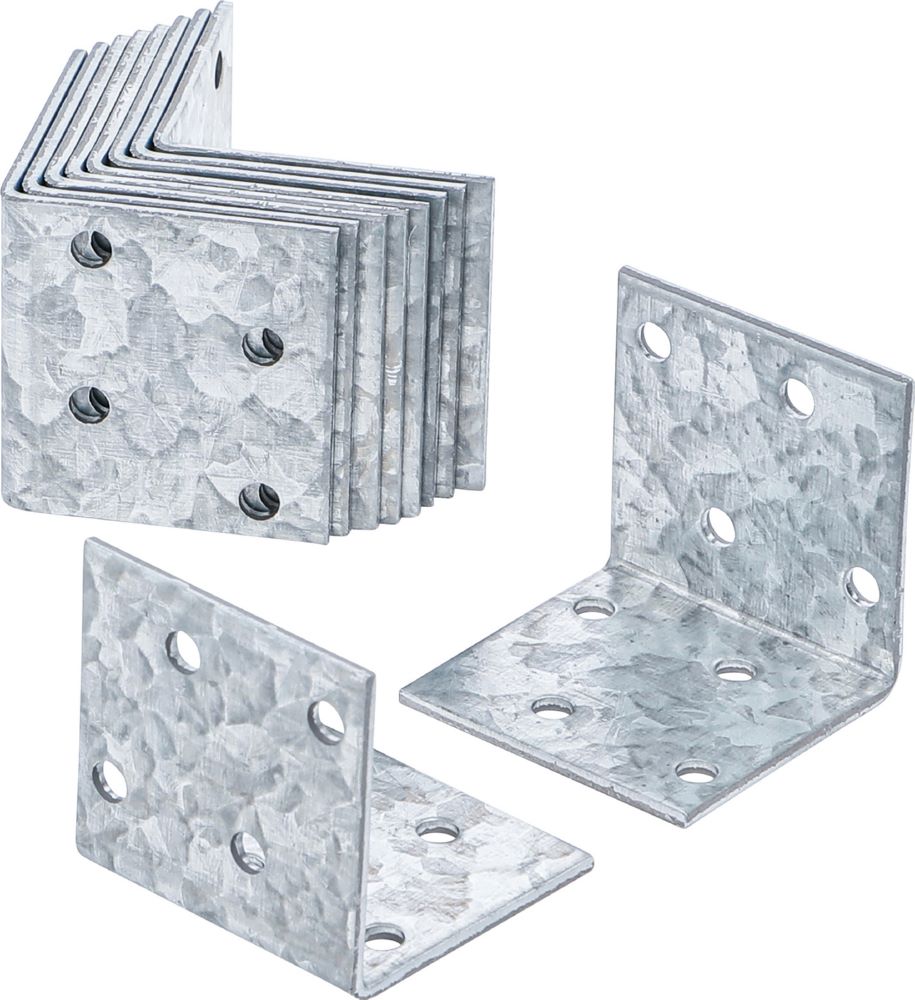 Produktbild BGS Diy Winkelverbinder 40 x 40 x 40 mm 10 teilig
