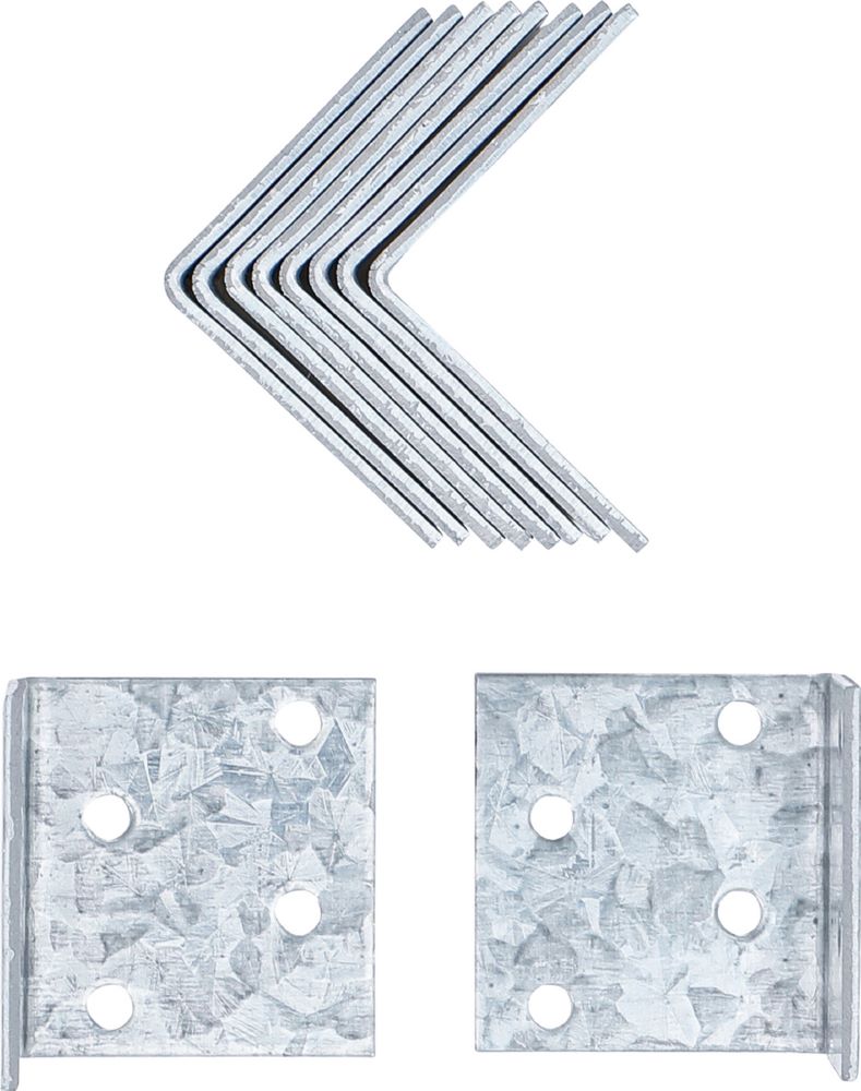 Produktbild Winkelverbinder 40 x 40 x 40 mm 10 teilig bild 3