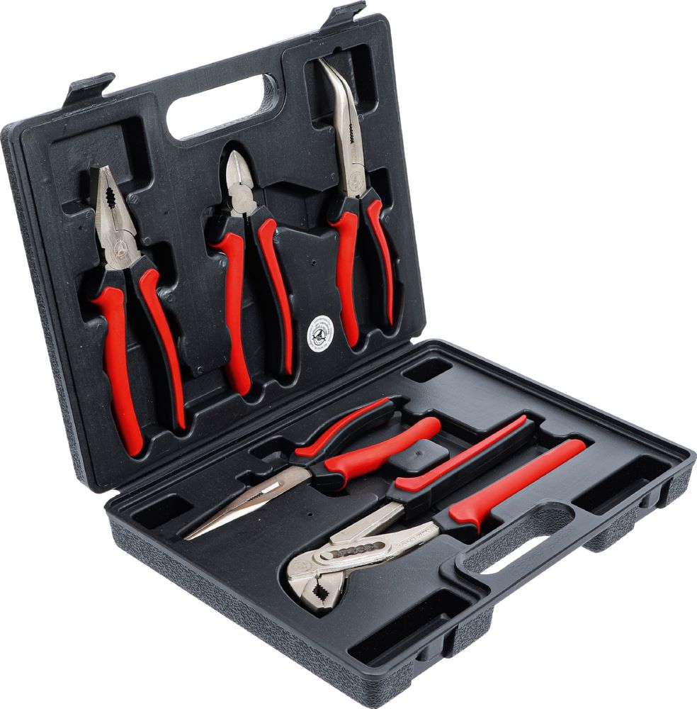 Produktbild BGS Diy Zangen Satz 5 teilig Rot bild 3