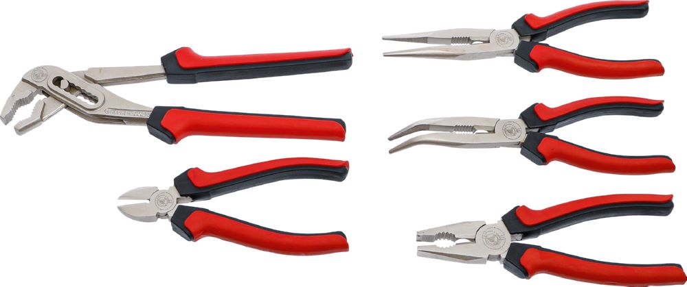 Produktbild BGS Diy Zangen Satz 5 teilig Rot bild 7