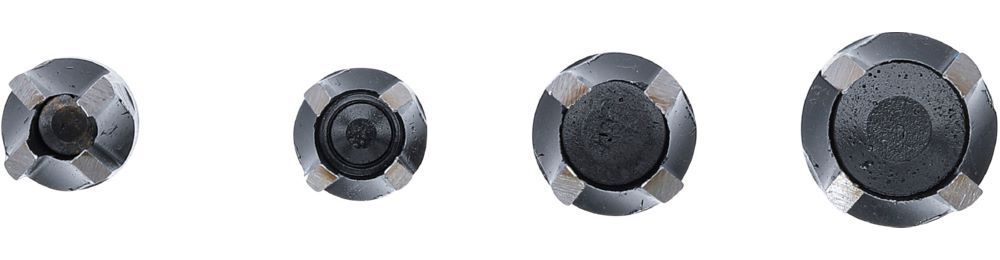 Produktbild Zapfenbohrer Satz 6 - 8 - 10 - 13 mm 4 teilig bild 2