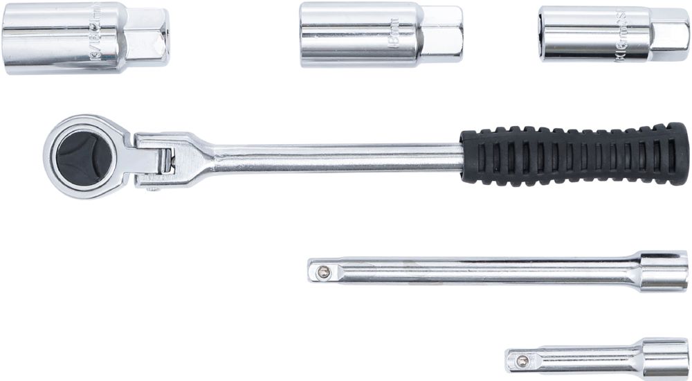 Produktbild BGS Diy Zündkerzen Werkzeug Satz Antrieb 10 mm 3/8 Zoll 6 teilig bild 4