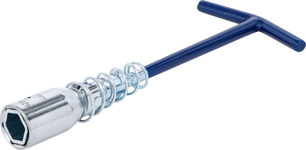Produktbild BGS Diy Zündkerzenschlüssel mit T-Griff, Gelenkfeder Sechskant 16 mm / 21 mm