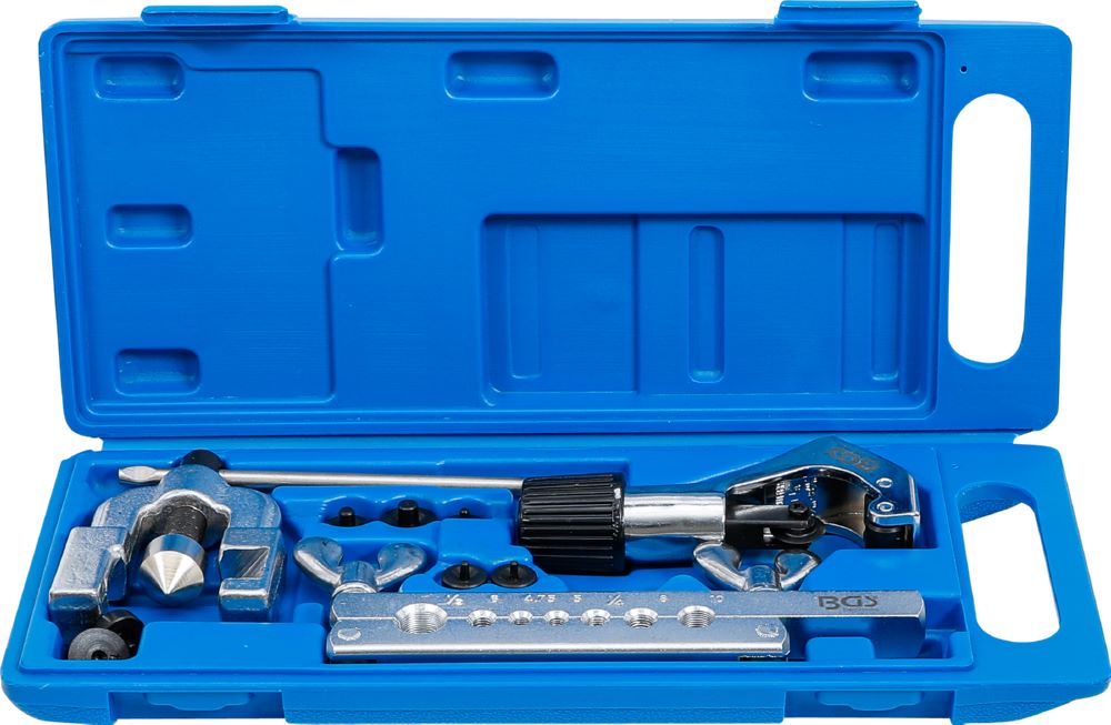 Produktbild BGS Doppel Bördelgerät mit Rohrabschneider 10 teilig bild 4