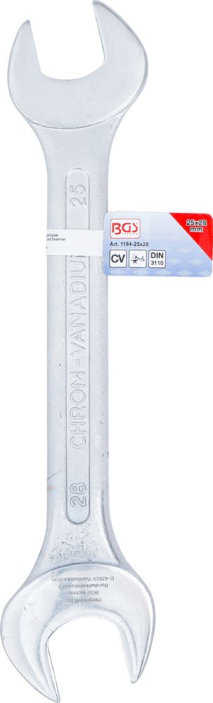 Produktbild BGS Doppel Maulschlüssel 25 x 28 mm bild 4