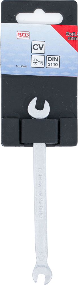 Produktbild BGS Doppel Maulschlüssel 5 x 5,5 mm bild 4
