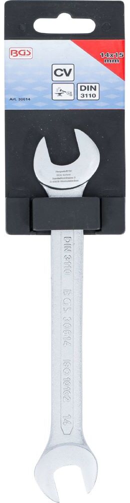Produktbild BGS Doppel Maulschlüssel 14 x 15 mm bild 4