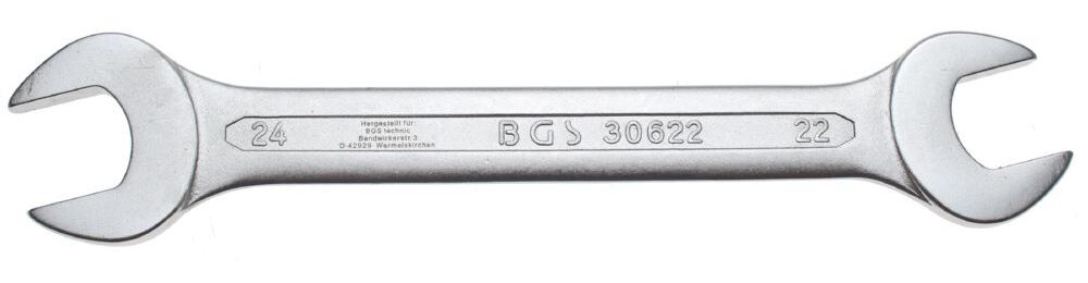 Produktbild BGS Doppel Maulschlüssel 22 x 24 mm