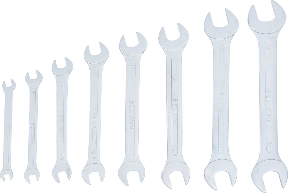Produktbild BGS Doppel Maulschlüssel Satz 6 - 22 mm 8 teilig bild 3