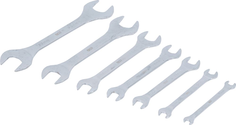Produktbild BGS Doppel Maulschlüssel Satz extra flach 6 - 23 mm 7 teilig
