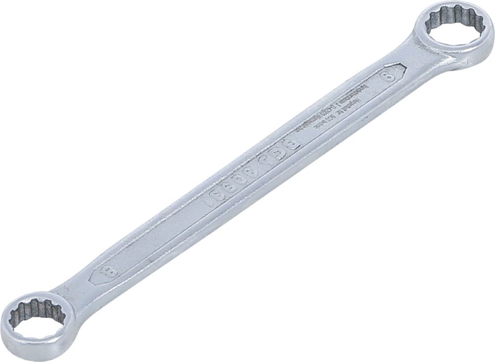 Produktbild BGS Doppel Ringschlüssel 8 x 9 mm extra flach bild 1