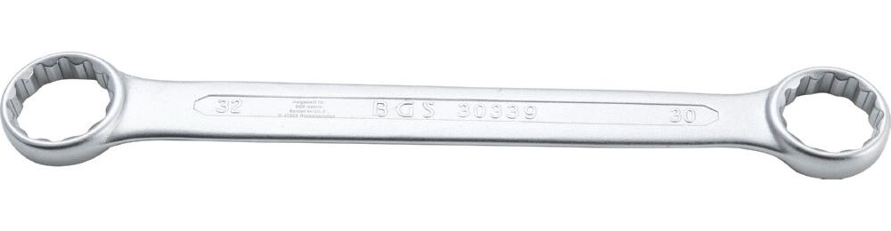 Produktbild BGS Doppel Ringschlüssel 30 x 32 mm extra flach