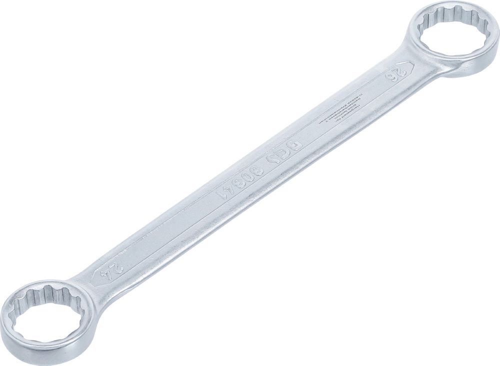 Produktbild BGS Doppel Ringschlüssel 24 x 26 mm extra flach