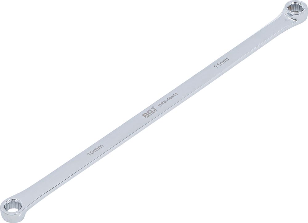 Produktbild BGS Doppel Ringschlüssel 10 x 11 mm extra lang